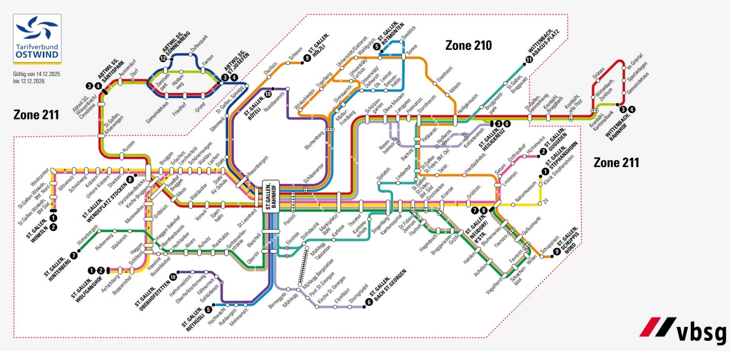 Linien- und Zonenplan